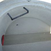 Šachtové dno na potrubí DN110 300 přímé detail