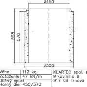 UV horný diel 450/570