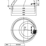 Kónus DN 1000x600x90